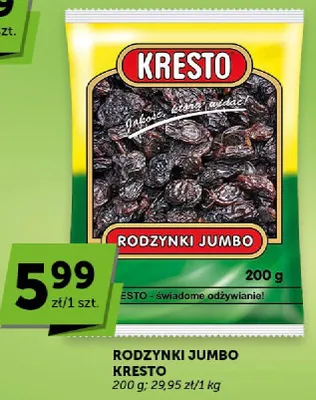 Rodzynki jumbo promocja w Euro Sklep