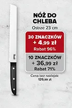 Nóż do chleba ostrze 23 cm Consigli promocja w Intermarche