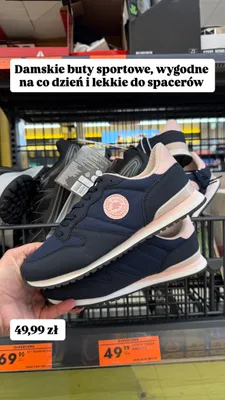 Buty sportowe damskie promocja w Biedronka