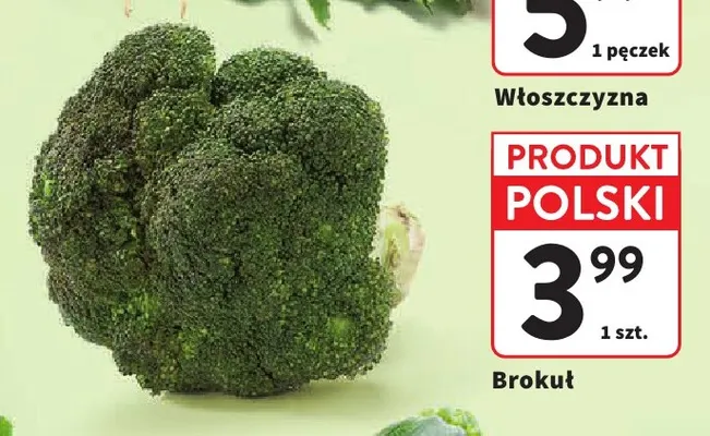 Brokuł polski promocja w Intermarche