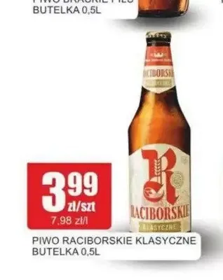 Piwo Raciborskie Klasyczne promocja w Bingo
