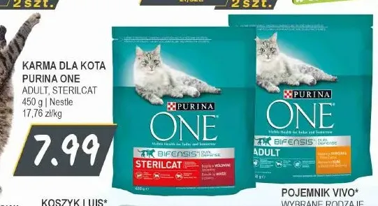 Karma dla kota Purina One Sterilcat promocja w Słoneczko