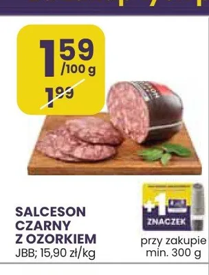 Salceson czarny z ozorkiem JBB promocja w Stokrotka