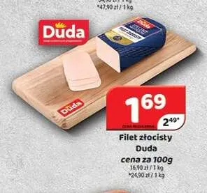 Filet złocisty Duda promocja w Delfin