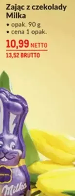 Zając z czekolady Milka promocja w Makro