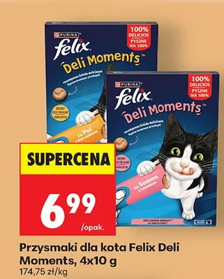 Przysmaki dla kota Deli Moments promocja w Biedronka