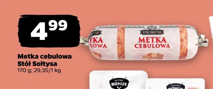 Metka cebulowa Stół Sołtysa promocja w Netto
