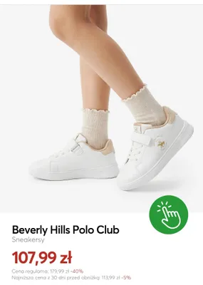 Sneakersy Beverly Hills Polo Club promocja w eobuwie.pl