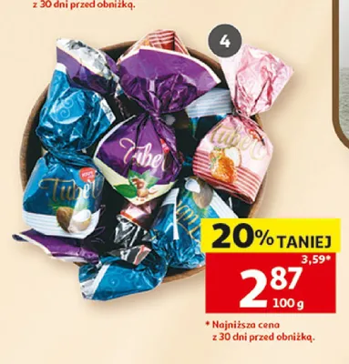 Praliny Tuber promocja w Auchan