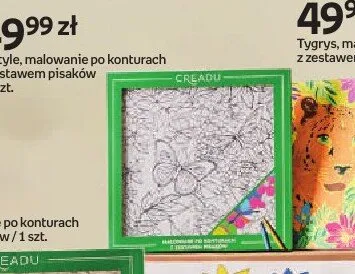 Motyle malowanie po konturach z zestawem pisaków CREADU promocja w Dzień Dziecka