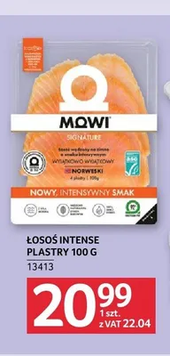 Łosoś wędzony na zimno plastry Mowi Signature promocja w Selgros