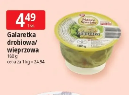 Galaretka wieprzowa Nasze Specjały promocja w Leclerc