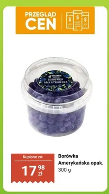 Borówka amerykańska 300 g promocja w Biedronka