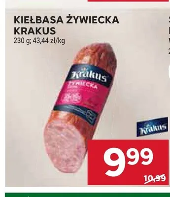 Kiełbasa żywiecka Krakus promocja w Stokrotka
