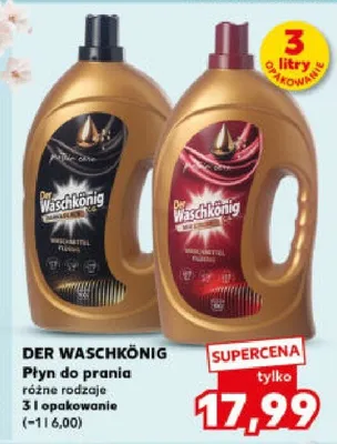 Płyn do prania różne rodzaje 3l promocja w Kaufland