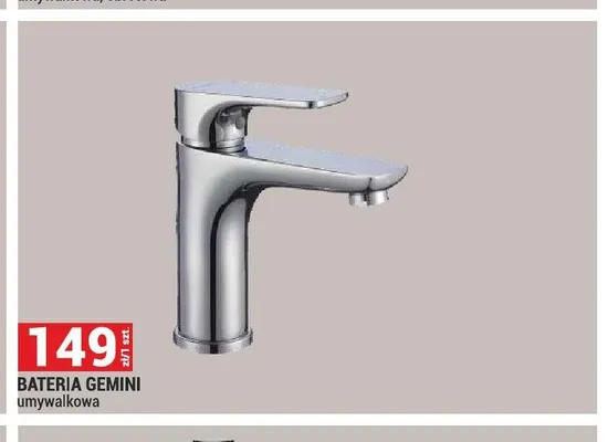 Bateria umywalkowa Gemini promocja w Merkury Market