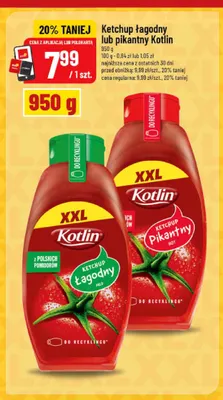 Ketchup pikantny Kotlin promocja w POLOmarket