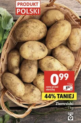 Ziemniaki promocja w Delikatesy Centrum
