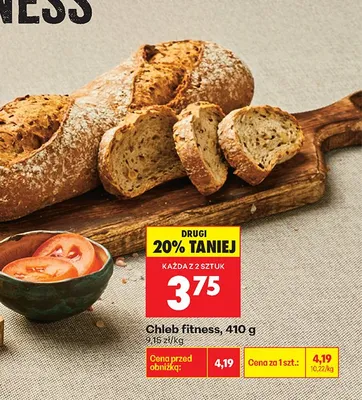 Chleb fitness promocja w Biedronka