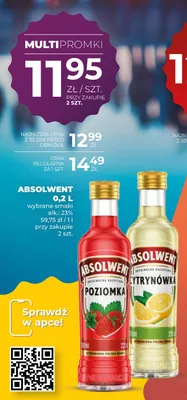 Likier Absolwent Poziomka promocja w Duży Ben