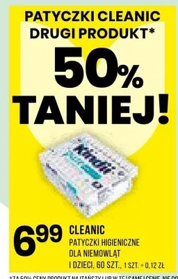 Patyczki higieniczne i dziecięce promocja w Drogerie Natura