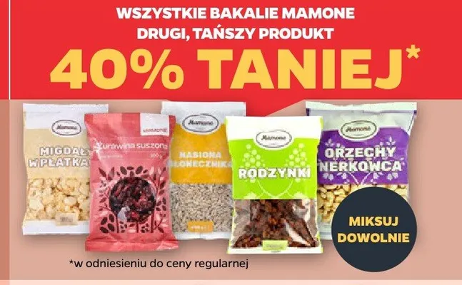 Bakalie Mamone promocja w Netto