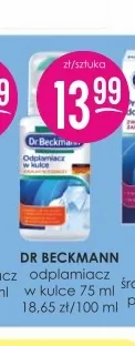 Odplamiacz w kulce Dr. Beckmann promocja w Drogerie Jasmin