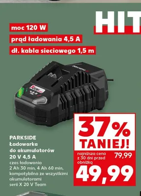 Ładowarka do akumulatorów PARKSIDE promocja w Kaufland