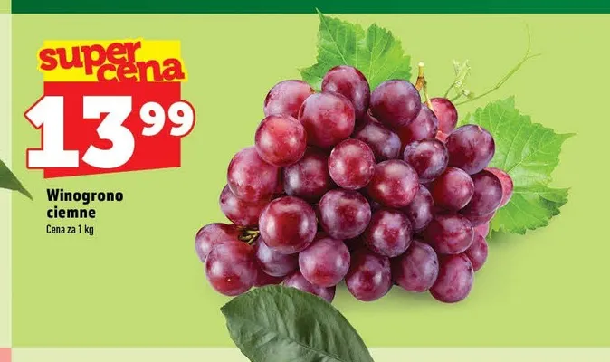Winogrono ciemne promocja w TOPAZ