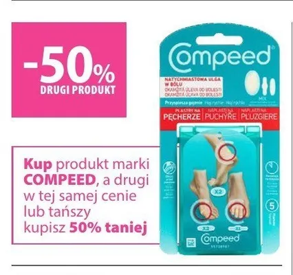 Plastry Compeed promocja w Hebe