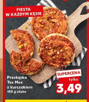 Przekąska Tex Mex z kurczakiem promocja w Kaufland