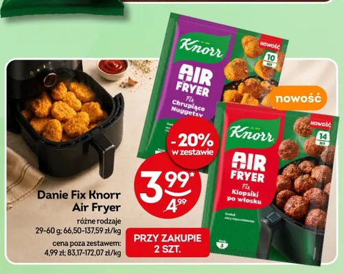Danie Fix Knorr Air Fryer Klopsiki po włosku promocja w Żabka