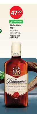 Whisky Ballantine's promocja w Żabka