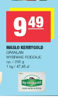 Masło Kerrygold Granlan promocja w SPAR