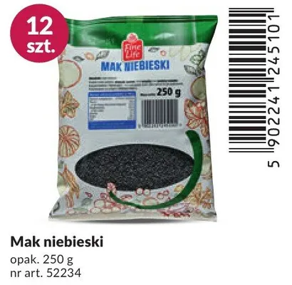 Mak niebieski promocja w Makro