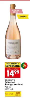 Wino Exclusive Selection Touriga Nacional promocja w Biedronka