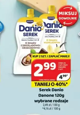 Serek Danio Danone promocja w Delfin