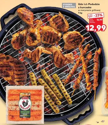 Podudzie z kurczaka w marynacie grillowej promocja w Kaufland
