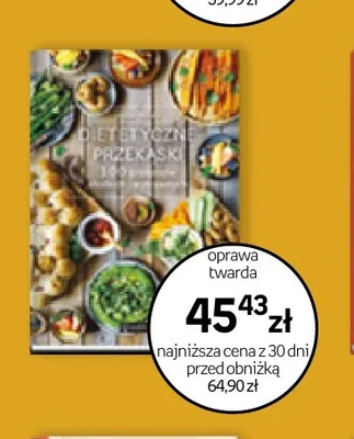 Książka Dietetyczne przekąski promocja w Empik