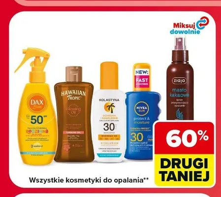 Kosmetyki do opalania promocja w Carrefour
