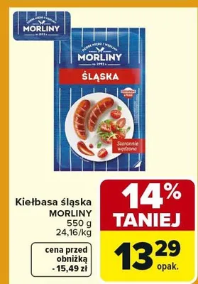 Kiełbasa śląska promocja w Carrefour