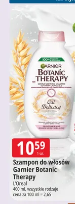 Szampon do włosów Garnier Botanic Therapy Oat Delicacy promocja w Leclerc