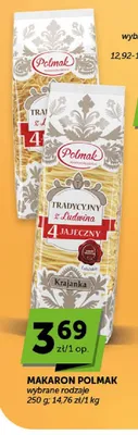 Makaron Tradycyjny z Ludwina 4 Jajeczny Krajanka Polmak promocja w Euro Sklep