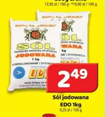 Sól jodowana EDO promocja w Delfin