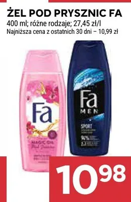 Żel pod prysznic Fa promocja w Stokrotka