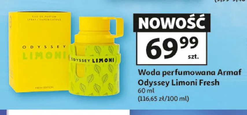 Woda perfumowana Armaf Odyssey Limoni Fresh promocja w Auchan