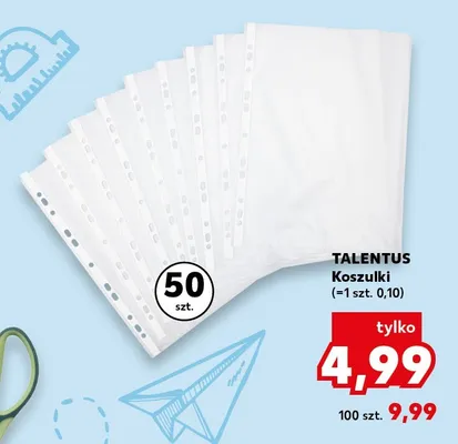 Koszulki Talentus 50 sztuk promocja w Kaufland