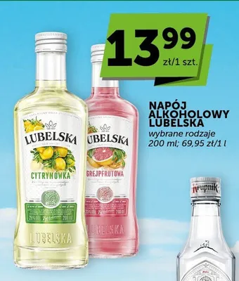 Napój alkoholowy Lubelska Cytrynówka promocja w Groszek