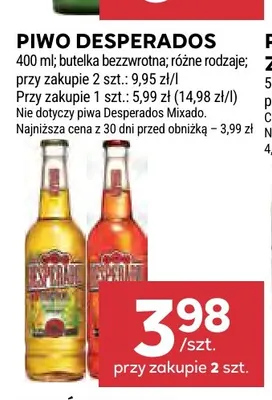Piwo Desperados promocja w Stokrotka