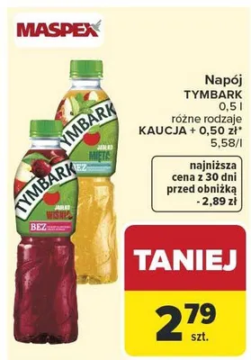 Napój różne rodzaje promocja w Carrefour Market